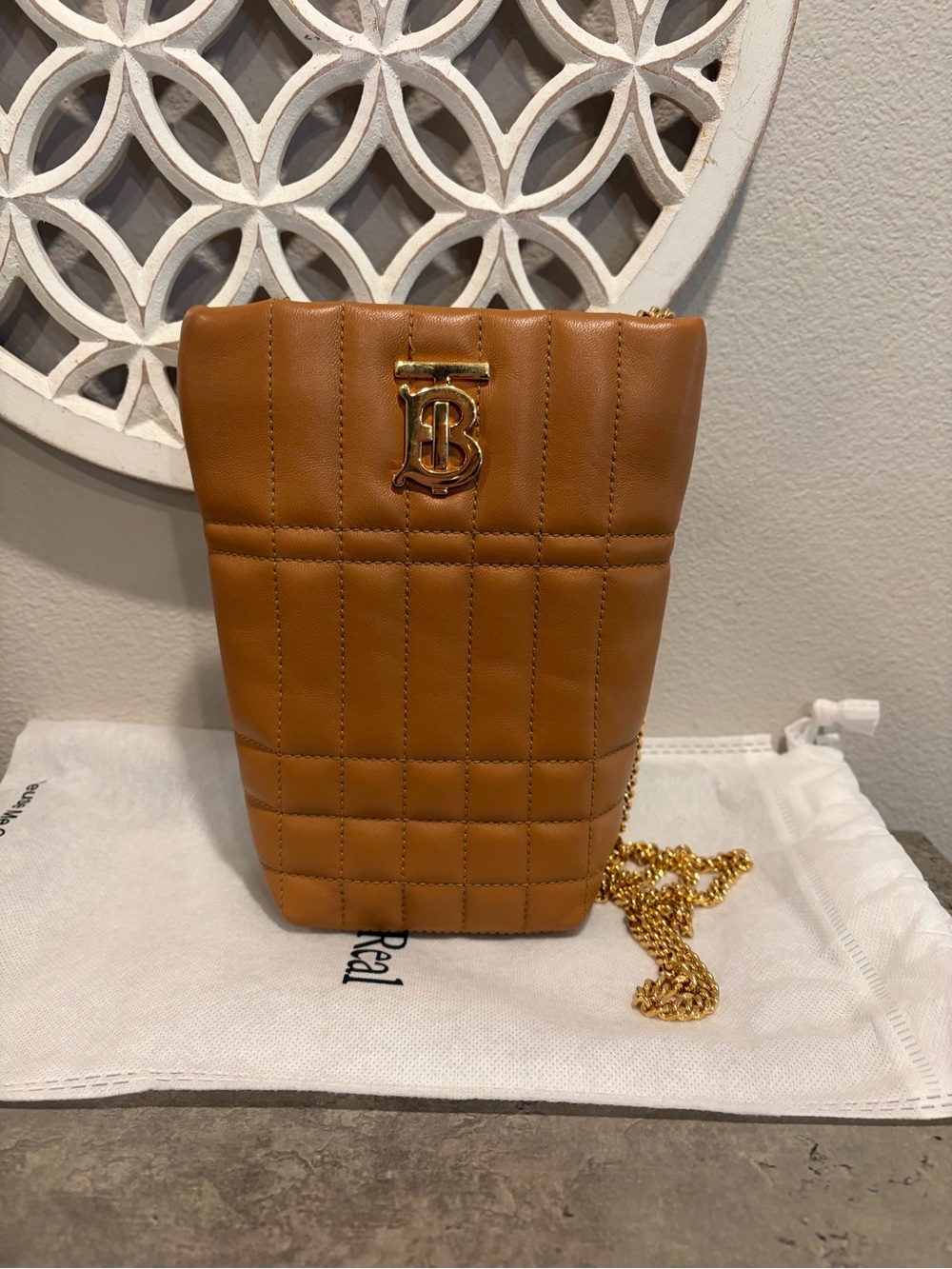 Burberry TB Monogram Lola Bucket Bag